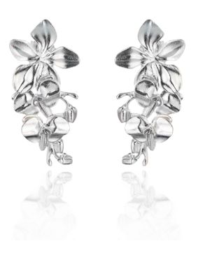 Lumoava Liza silver earrings L54249700000