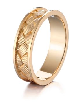 Lumoava Oiva yellow gold ring L72241600000