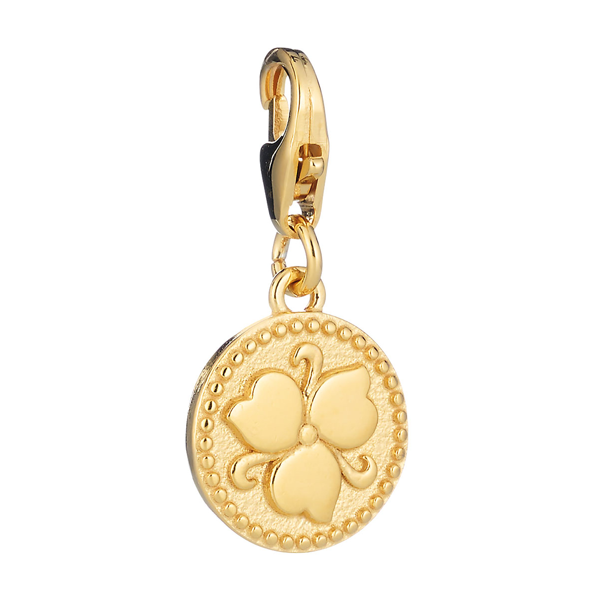 Lumoava Penny gold-plated charm L61251100000