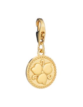 Lumoava Penny gold-plated charm L61251100000