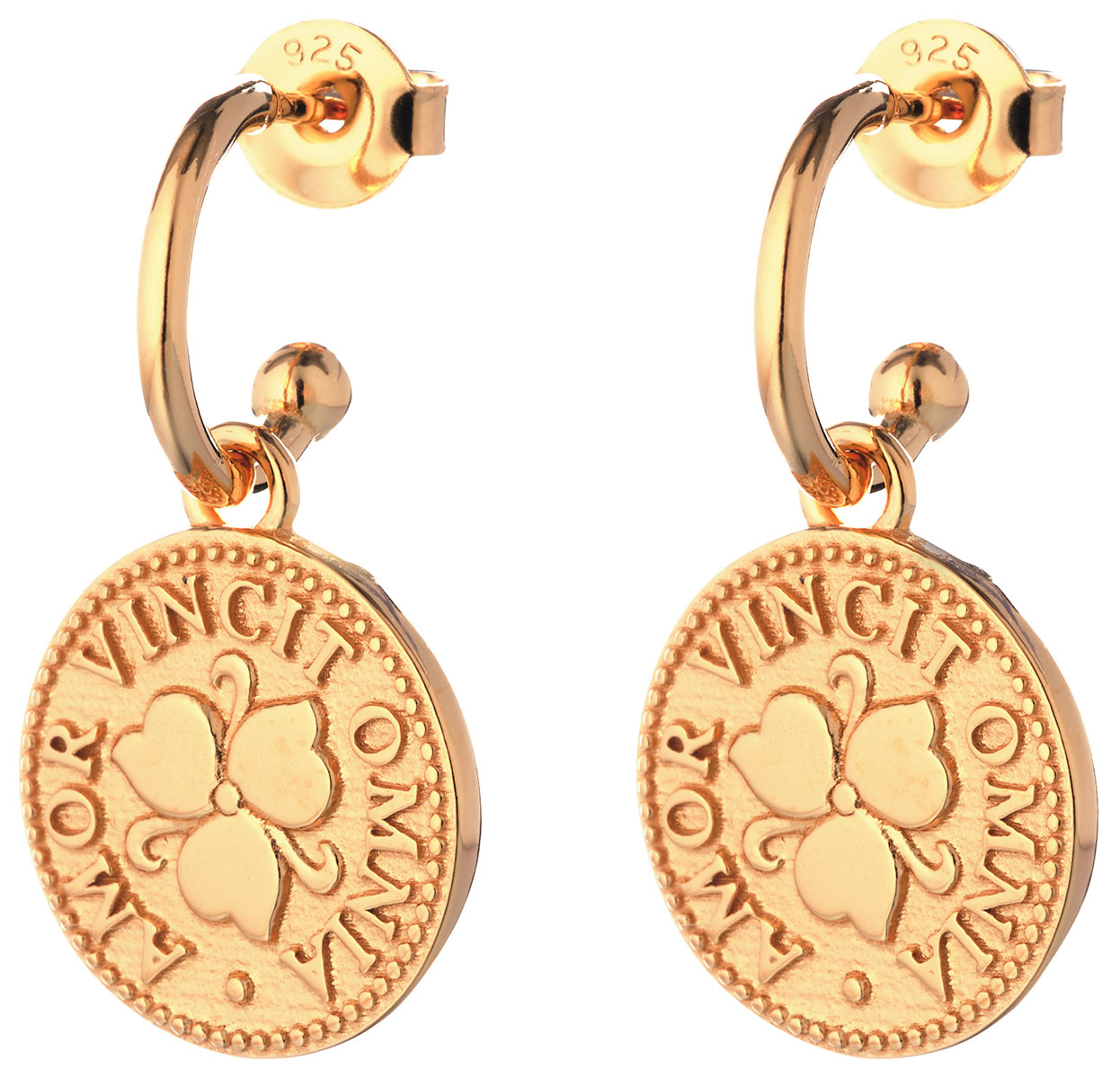 Lumoava Penny gilded earrings L64251100000