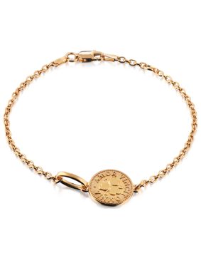 Lumoava Penny gilded bracelet L63251100000