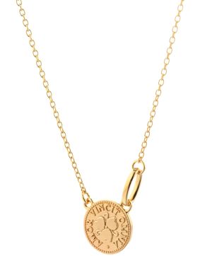 Lumoava Penny gilded necklace L66251100000