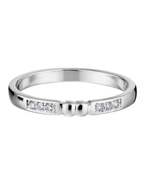 Lumoava Sinä & Minä diamond ring white gold L82262830000