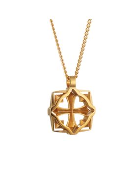 Lumoava Soturi necklace yellow gold-plated bronze 66260400000