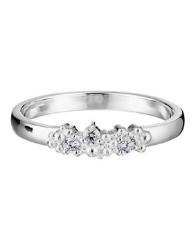 Lumoava Tiara diamond ring white gold L82261419000