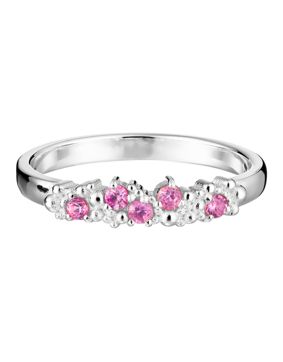 Lumoava Tiara sapphire ring white gold L82261450000
