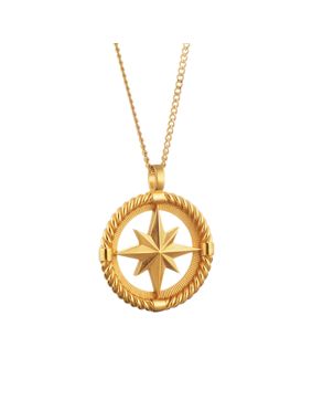 Lumoava Toivo necklace yellow gold-plated bronze 66260100000
