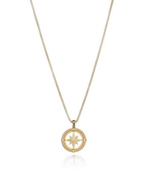 Lumoava hope necklace gold-plated 42/45/50cm L66240120000