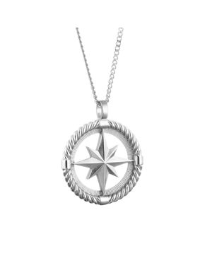 Lumoava Toivo necklace rhodium-plated bronze 56260100000