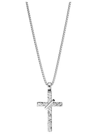 Lumoava Furrow cross Necklace L5020 4000