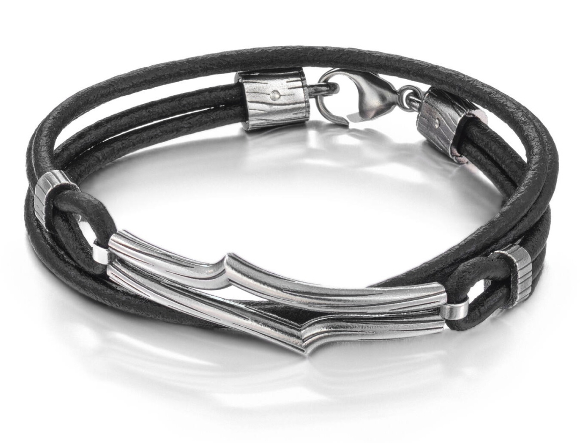 Lumoava wayfarer bracelet black L53239896