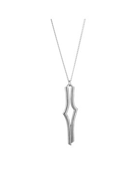 Lumoava Vaellus Necklace, Rhodium-Plated Bronze LP56269800000