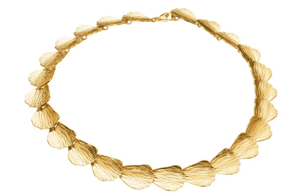 Lumoava Nightfly gold-plated necklace L67248520000