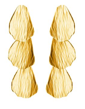 Lumoava Nightfly gold-plated earrings L64248510000