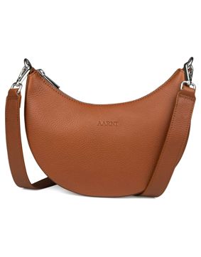 Aarni Luna underarm bag brown-silver