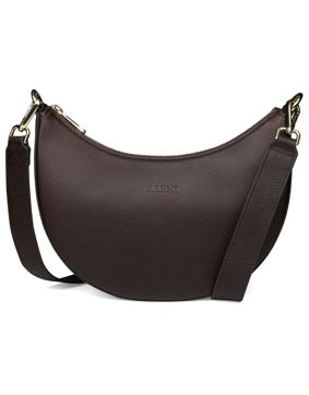 Aarni Luna moose leather purse brown-gold