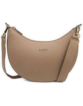 Aarni Luna moose leather purse sand-gold