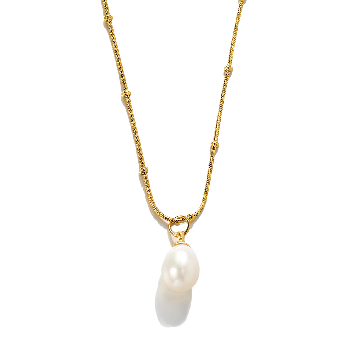 Madoww Luna necklace with pearl