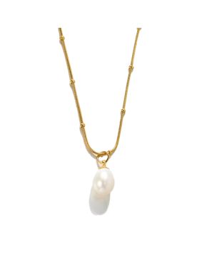 Madoww Luna goldplated necklace with pearl