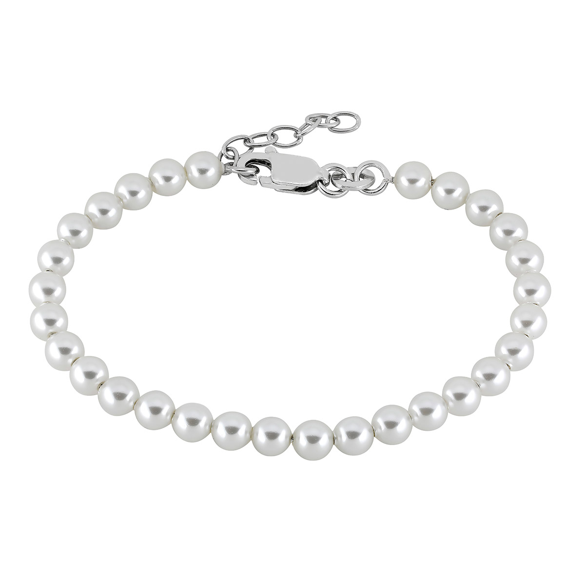 Lykka Pearls christening bracelet 14+2cm
