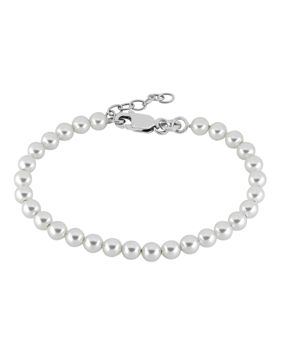 Lykken Pearls christening bracelet 14+2cm