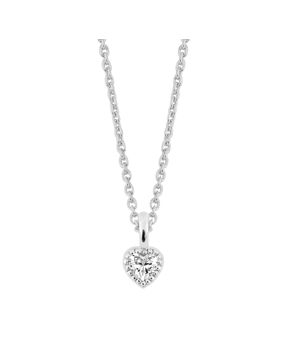 Lykken Hearts Heart Necklace silver 4mm LYS25059
