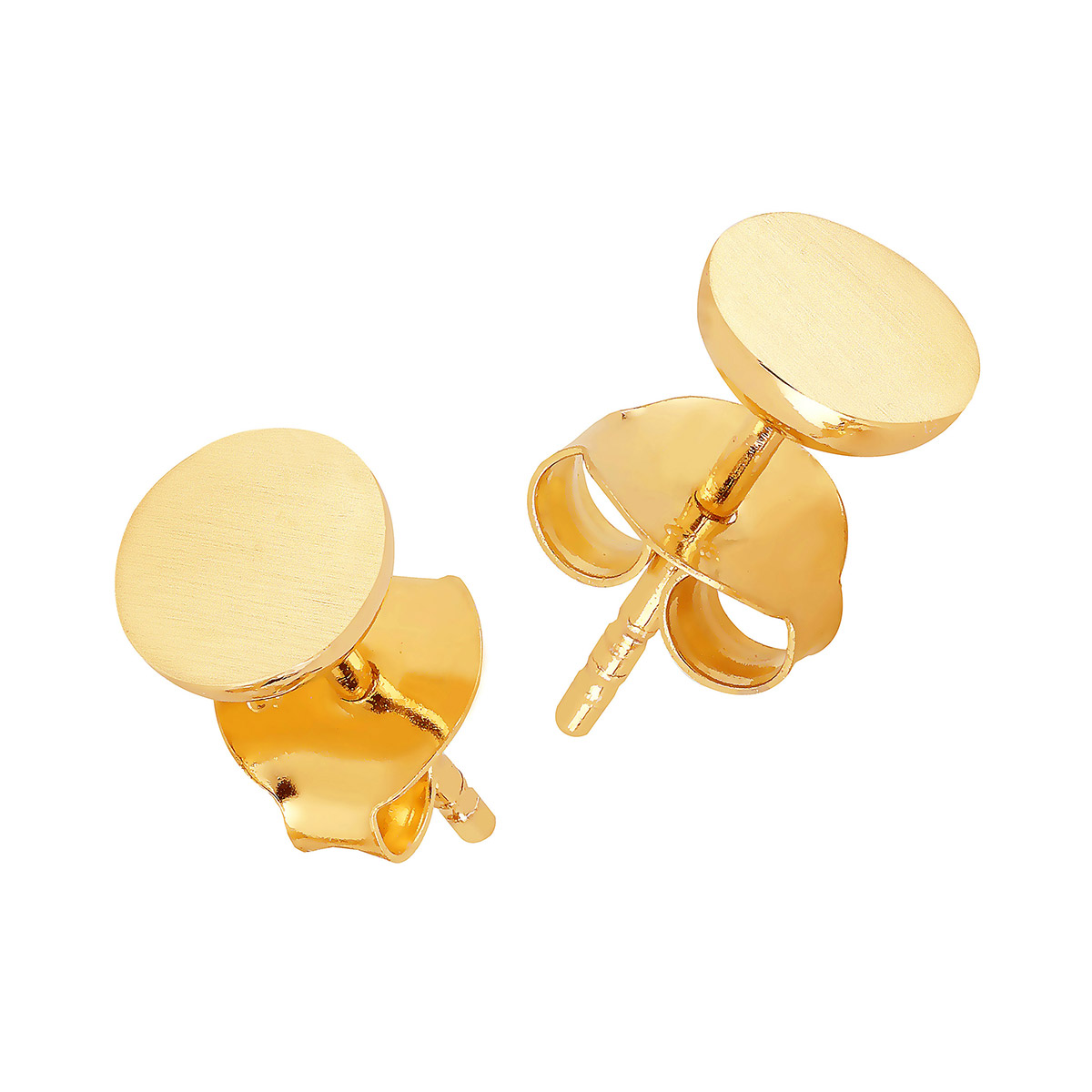 Lykka Casuals gold-plated silver earrings 6.5 mm LYS25086