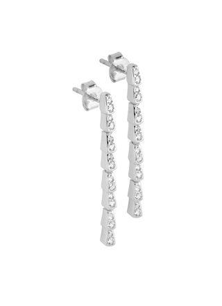 Lykka Casuals silver earrings 35mm