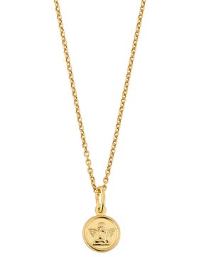 Lykka Symbols baptism jewel angel gold plated 38cm