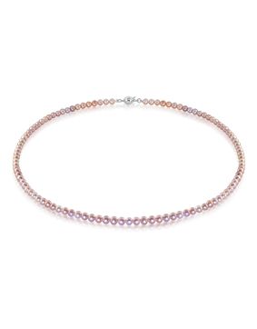 Lykken Pearls pink freshwater pearl necklace 4-5mm