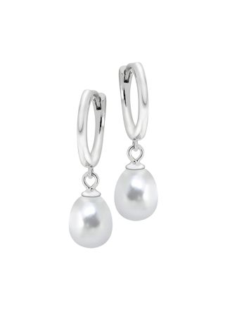 Lykken Pearls silver pearl earrings 6 mm