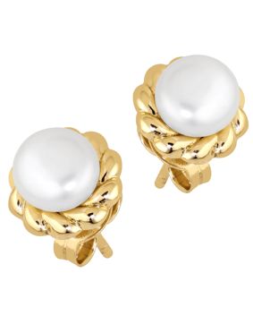 Lykken Pearls pearl knot earrings