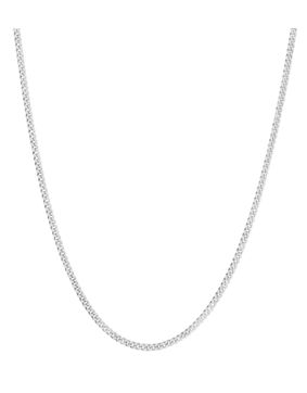 Lykken Basics silver curb chain 1,5 mm