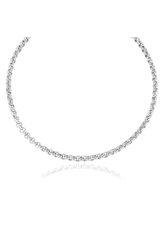 Lykka Basics silver cable chain 5,8 mm