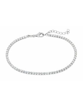 Lykken Casuals tennis silver bracelet