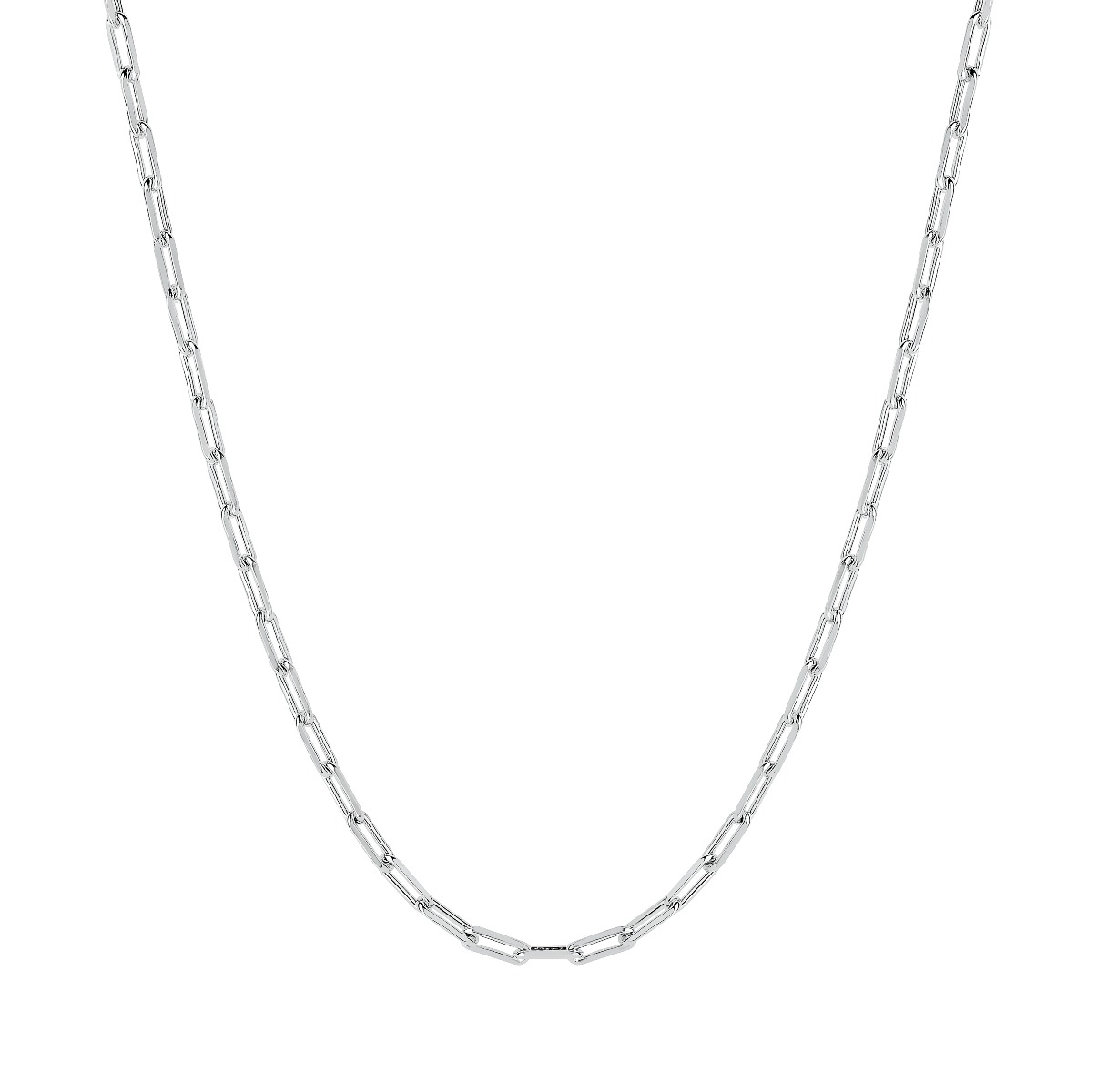 Lykka Basics silver boyfriend chain necklace 2,8 mm