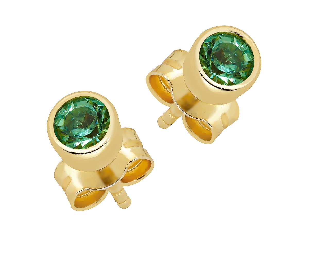Lykka Casuals green stud earrings