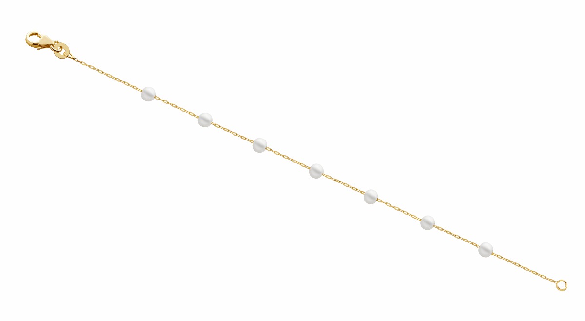 Lykka Pearls pearl bracelet gold plated