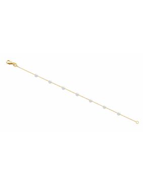 Lykken Pearls pearl bracelet gold plated