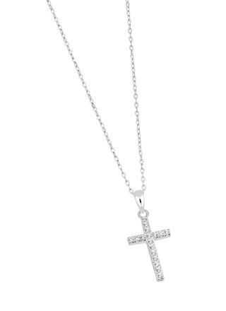 Lykka Crosses cross necklace silver