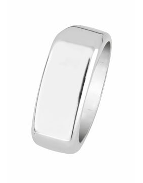 Lykken Casuals silver signet ring
