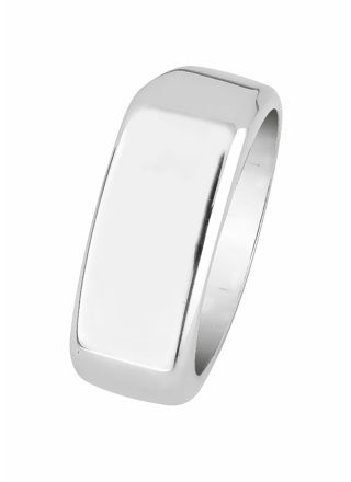 Lykka Casuals silver signet ring