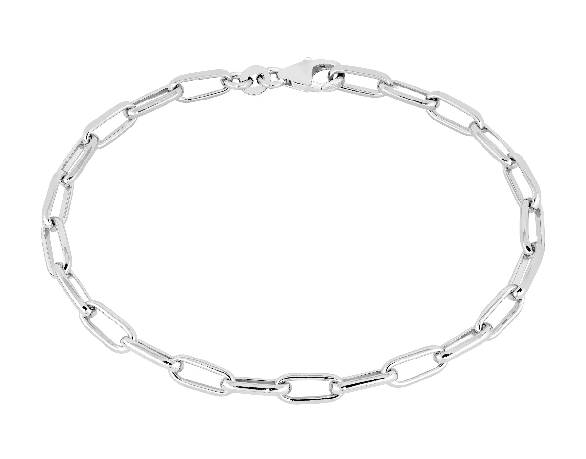 Links silver bracelet