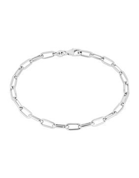Links silver bracelet