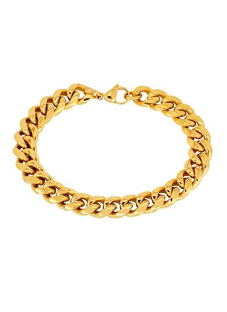 Lykka Strong cuban bracelet 10 mm gold