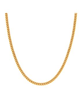 Lykken Strong cuban necklace 6 mm gold