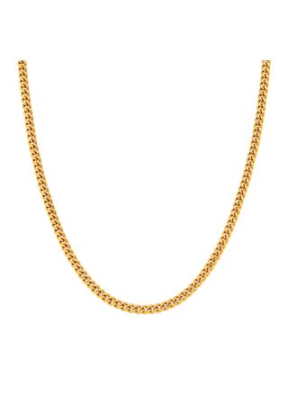 Lykka Strong cuban necklace 6 mm gold