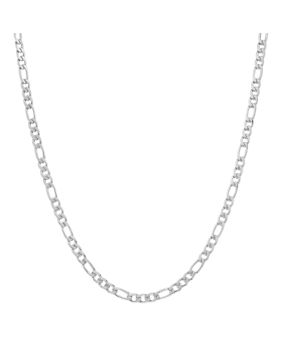 Lykken Strong figaro necklace steel 50 cm