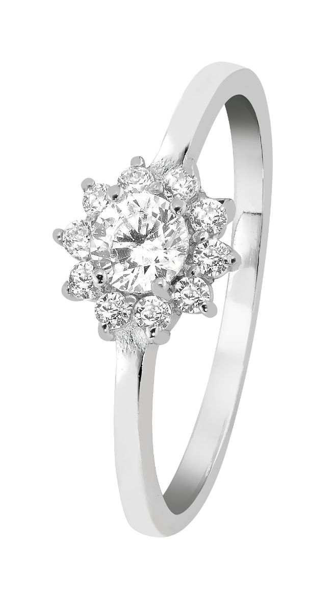 Lykka Casuals flower ring silver  